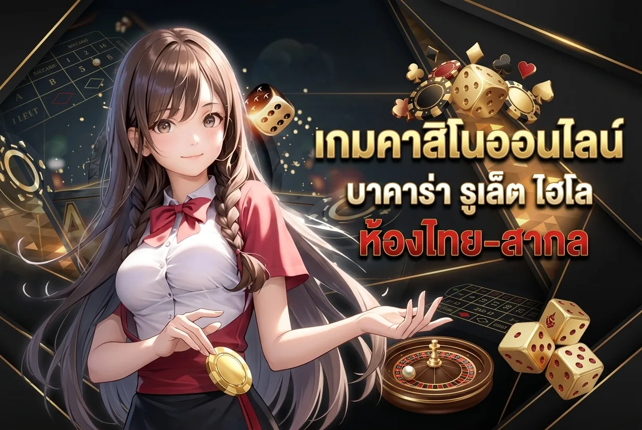 [H2] เกมคาสิโนออนไลน์ บาคาร่า รูเล็ต ไฮโล ห้องไทย-สากล