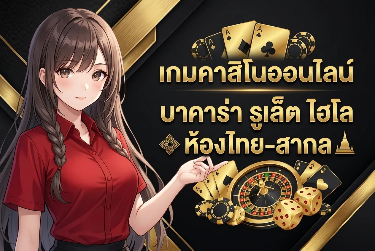 [H2] เกมคาสิโนออนไลน์ บาคาร่า รูเล็ต ไฮโล ห้องไทย-สากล